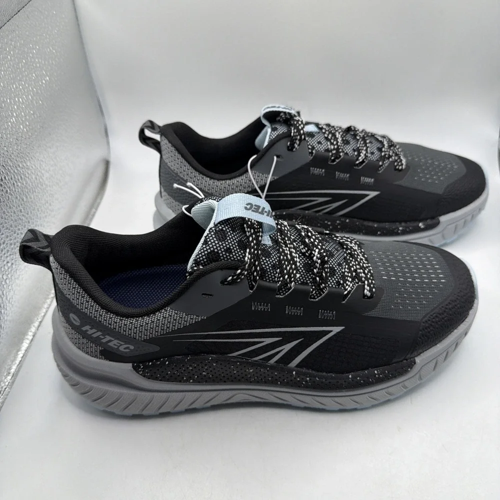 Hi-Tec Catalina II Trail Running Shoes Womens Black Gray Athletic Sneakers - 7.5